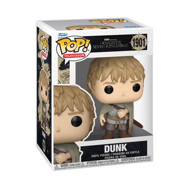 Dunk Funko Pop! #1901 stock photo in-box from Game of Thrones A Knight of the Seven Kingdoms