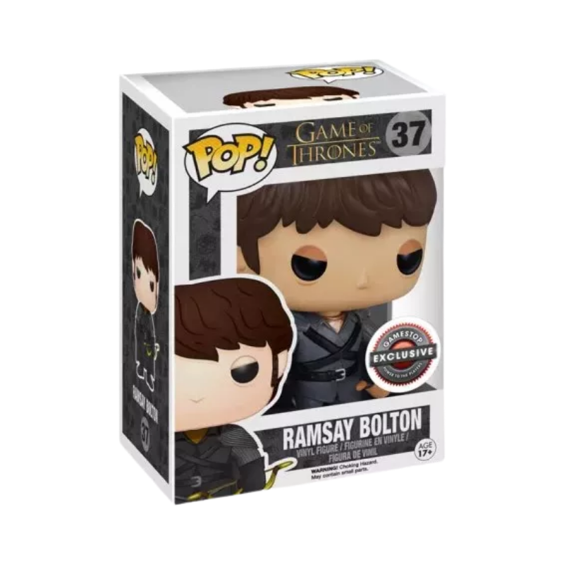 Ramsay Bolton Funko Pop! #37 GameStop Exclusive stock photo in-box Game of Thrones