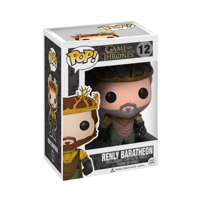 Renly Baratheon Funko Pop! #12 stock photo in-box Game of Thrones