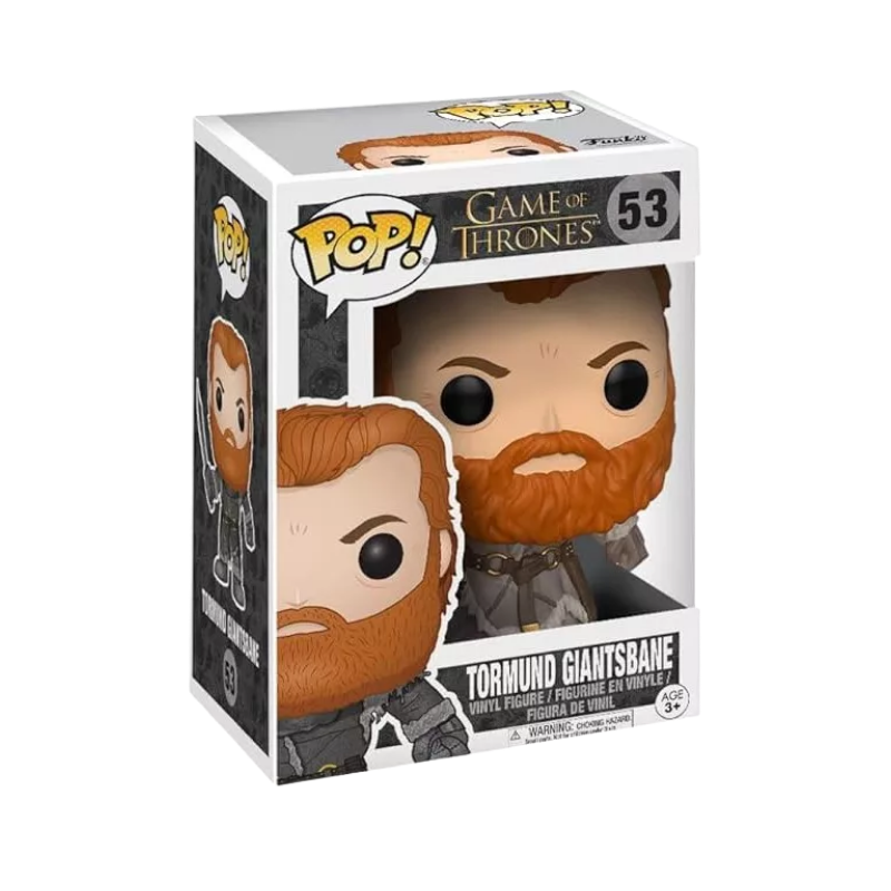 Tormund Giantsbane Funko Pop! #53 stock photo in-box Game of Thrones