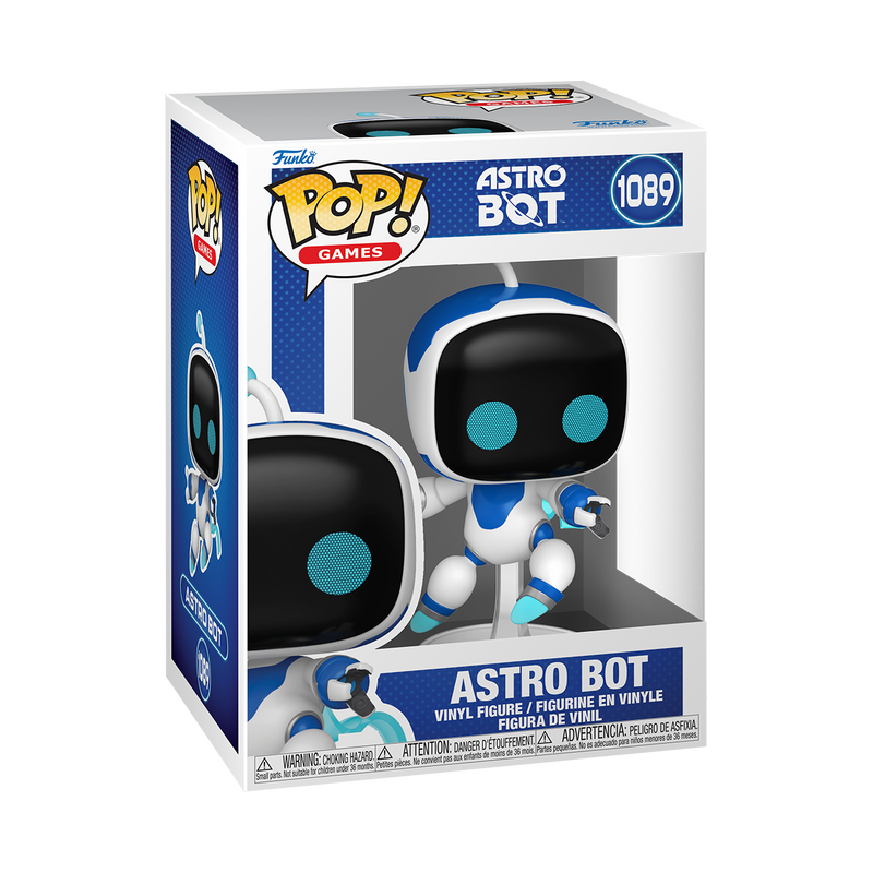 Astro Bot Funko Pop! Games #1089 in box packaging