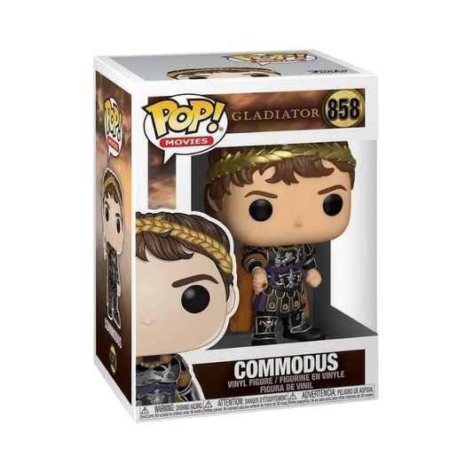 Commodus Funko Pop! #858 stock photo in-box from Gladiator