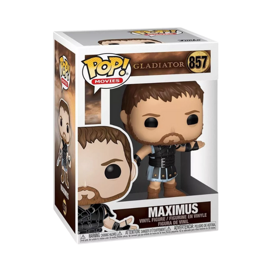 Maximus Funko Pop! #857 stock photo in-box from Gladiator