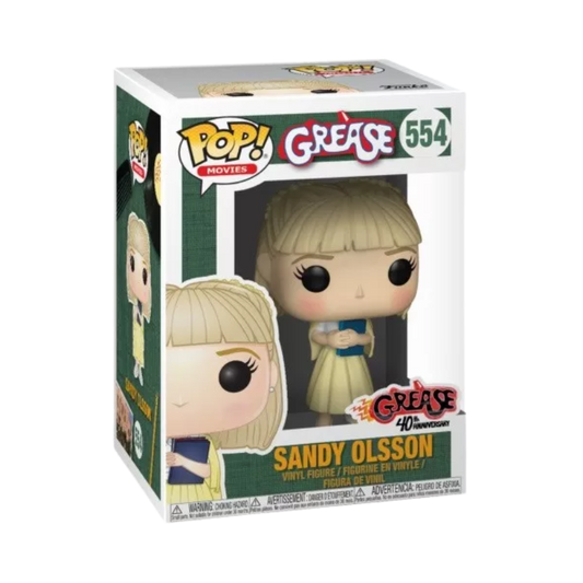 Sandy Olsson Funko Pop! #554 stock photo in-box from Grease 40th Anniversary