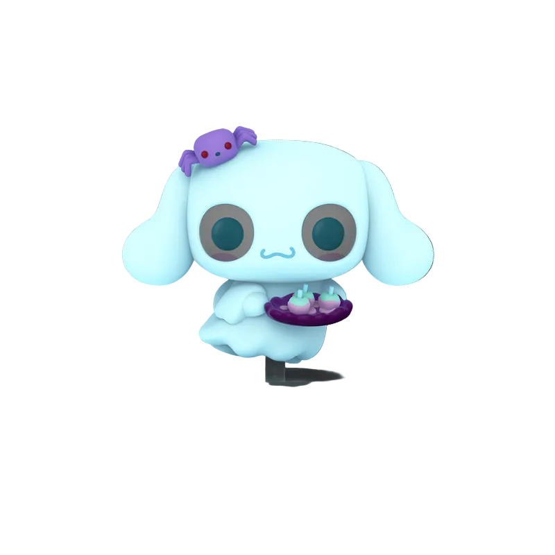 Cinnamoroll Spooky Funko Pop! #156 Glow glow-in-the-dark stock photo out-of-box from Hello Kitty and Friends