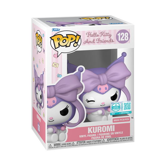 Kuromi with Bow Funko Pop #128 Supreme Limited Edition in box packaging