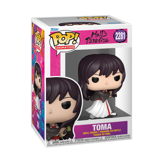Toma Funko Pop! #2281 stock photo in-box from Hell’s Paradise