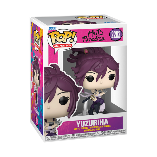 Yuzuriha Funko Pop! #2282 stock photo in-box from Hell’s Paradise
