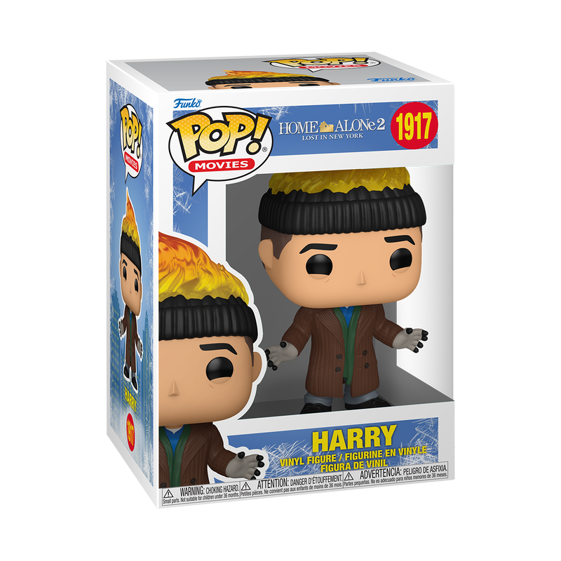 Harry (Beanie on Fire) Funko Pop! #1917 in box packaging from Home Alone 2