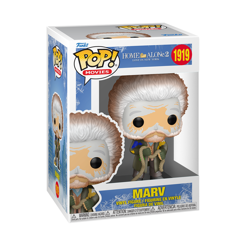 Marv (Powdered Cement) Funko Pop! #1919 in box packaging from Home Alone 2