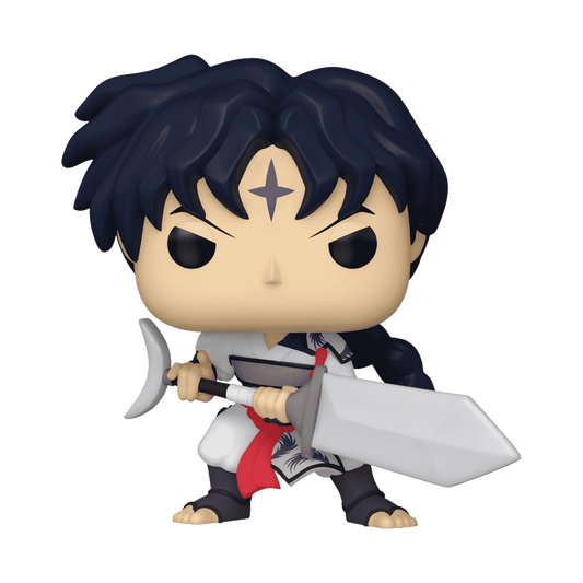 Inuyasha Bankotsu Funko Pop Figure Holding Banyru