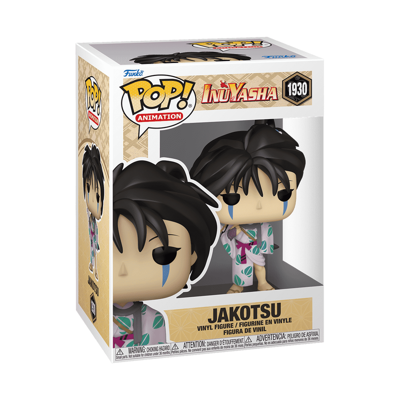 Inuyasha Jakotsu Funko Pop Packaging