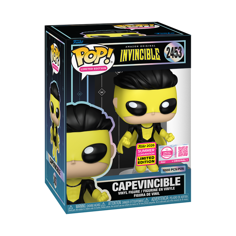 Capevincible Funko Pop! #2453 Legendary Limited Edition 1000 Pcs San Diego Comic-Con Shared stock photo in-box from Invincible