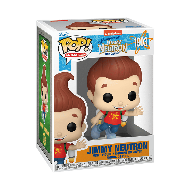 Funko Pop! Jimmy Neutron Jimmy Neutron #1903 Funko Pop box packaging front view