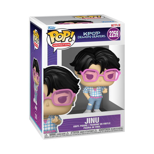 Funko Pop! Kpop Demon Hunters Jinu #2259 Funko Pop box packaging front view
