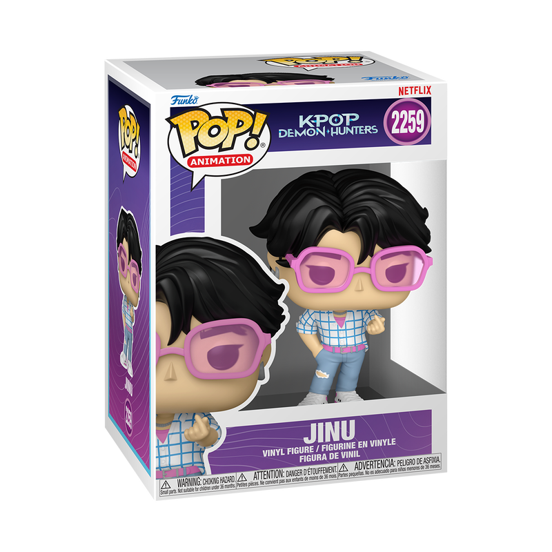 Funko Pop! Kpop Demon Hunters Jinu #2259 Funko Pop box packaging front view