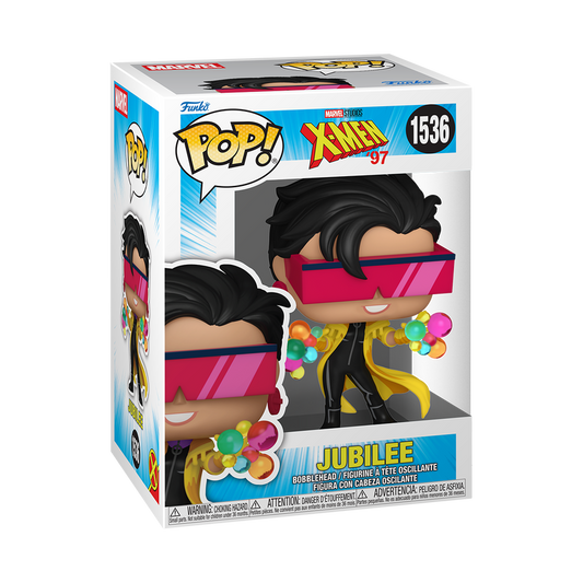 Funko Pop! Marvel X-Men 97 Jubilee #1536 Funko Pop box packaging front view