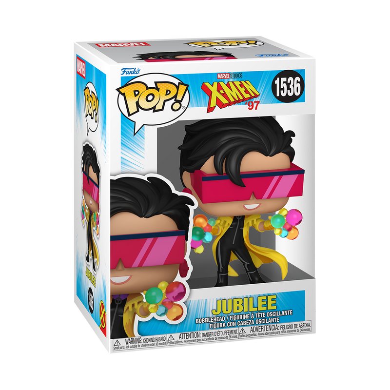 Funko Pop! Marvel X-Men 97 Jubilee #1536 Funko Pop box packaging front view