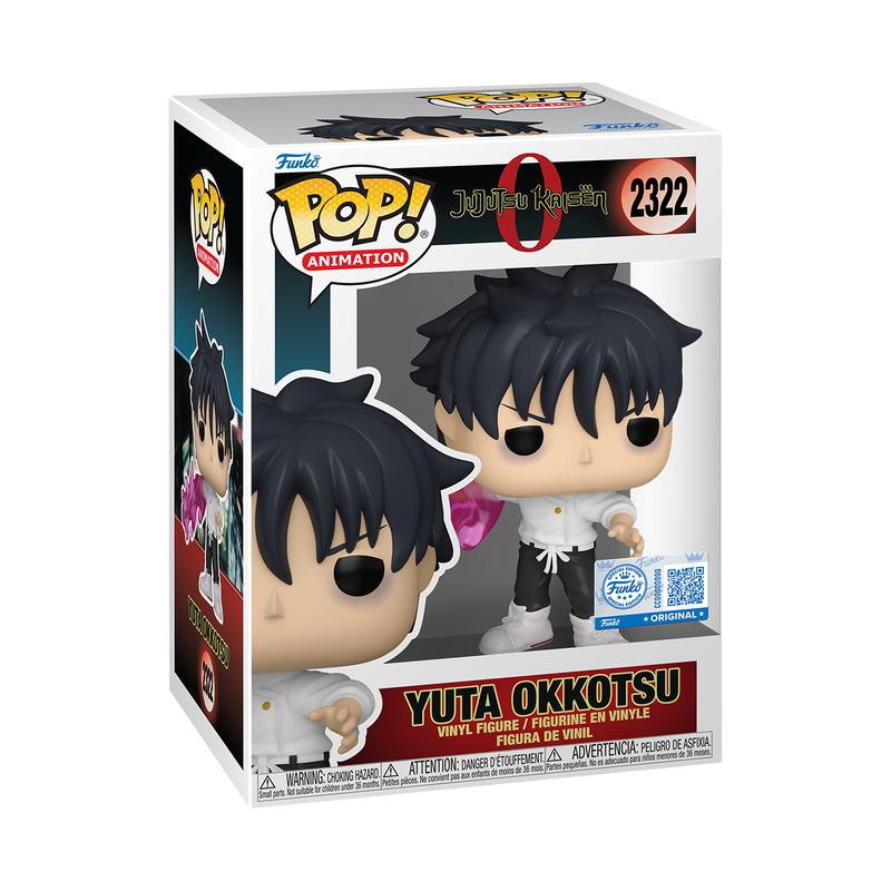 Yuta Okkotsu Funko Pop! #2322 Target Exclusive stock photo in-box from Jujutsu Kaisen