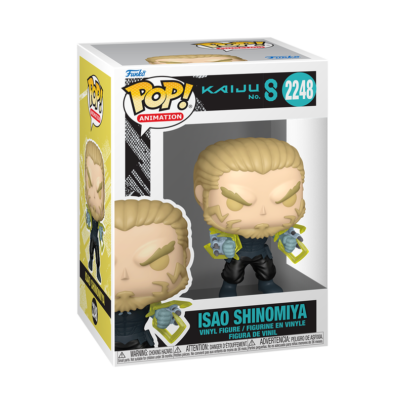 Isao Shinomiya Funko Pop #2248 in box packaging
