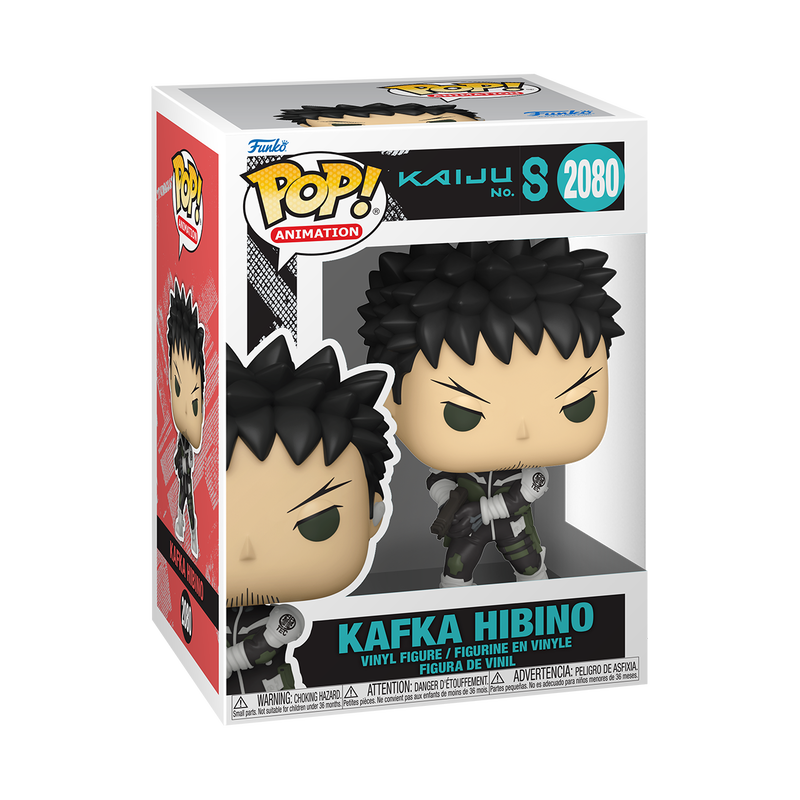 Kaiju Number 8 Kafka Hibino Funko Pop Packaging