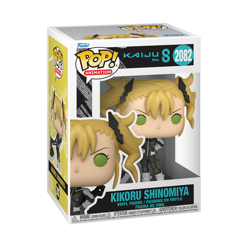 Kaiju Number 8 Kikoru Shinomiya Funko Pop Packaging