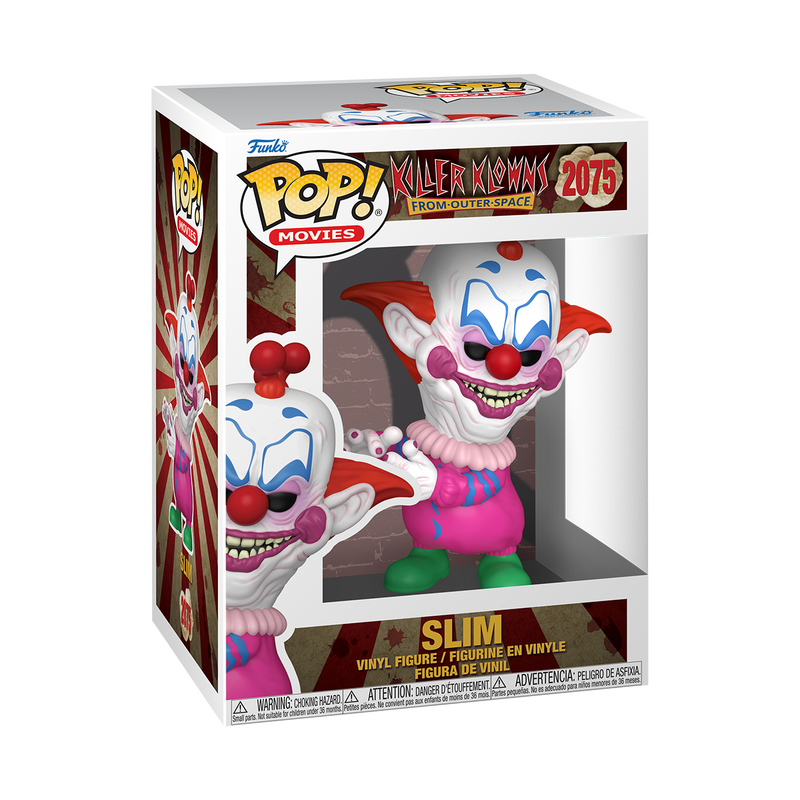 Slim Hand Puppet Funko Pop! #2074 stock photo in-box from Killer Klowns from Outer Space
