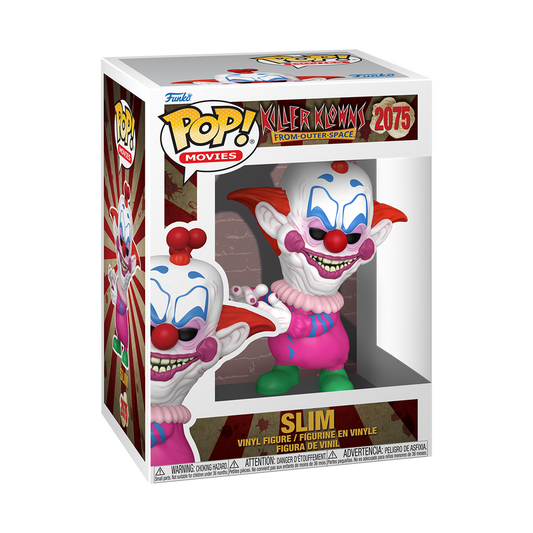 Slim Hand Puppet Funko Pop! #2074 stock photo in-box from Killer Klowns from Outer Space