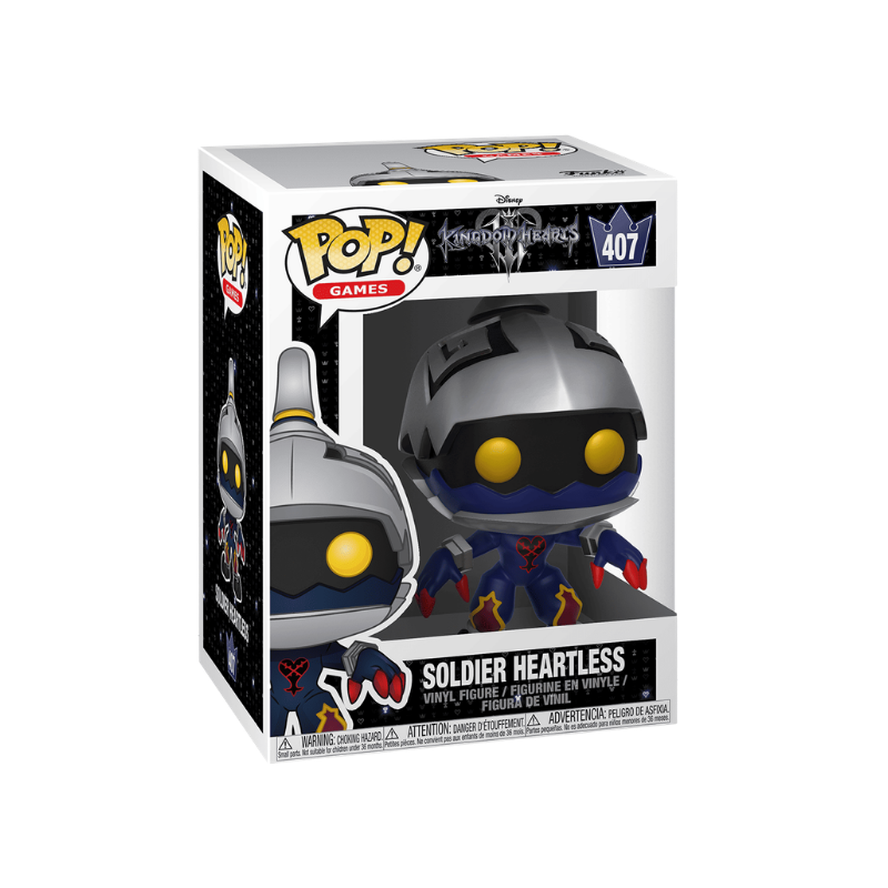 Soldier Heartless Funko Pop! #407 stock photo in-box from Kingdom Hearts
