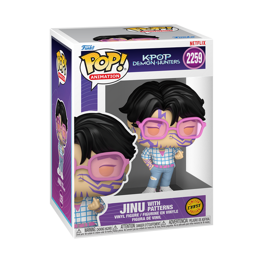 Jinu Funko Pop! #2259 Chase in box packaging from KPop Demon Hunters