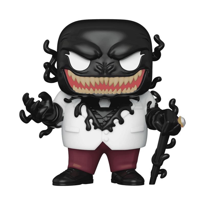 Marvel Venom Venomized Kingpin Exclusive Funko Pop Figure Holding Cane