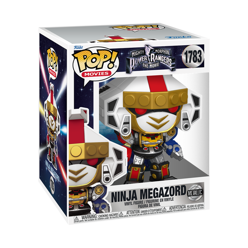 Mighty Morphin Power Rangers Ninja Megazord Funko Pop Packaging