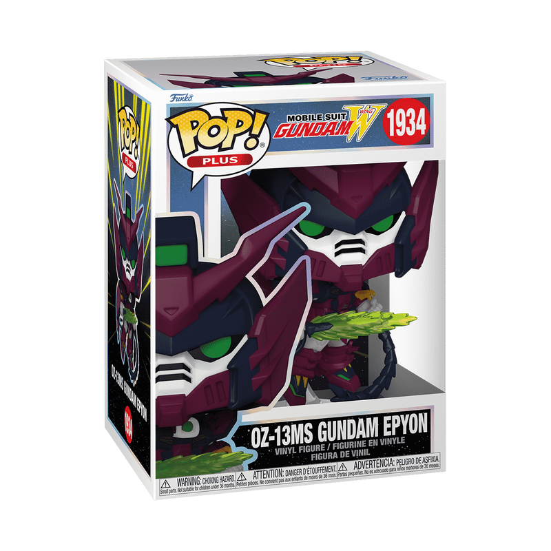 Mobile Suit Gundam Wing 0Z-13MS Gundam Epyon Funko Pop Packaging