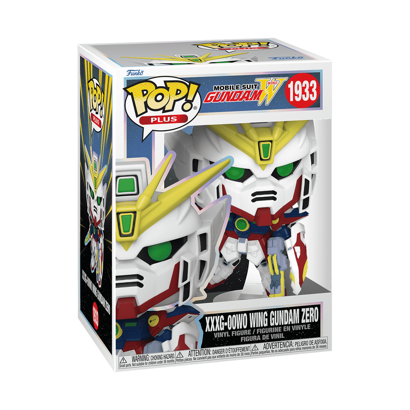 Mobile Suit Gundam Wing XXX-00W0 Wing Gundam Zero Funko Pop Packaging