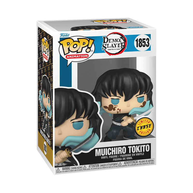 Muichiro Tokito Demon Slayer Chase Funko Pop Packaging