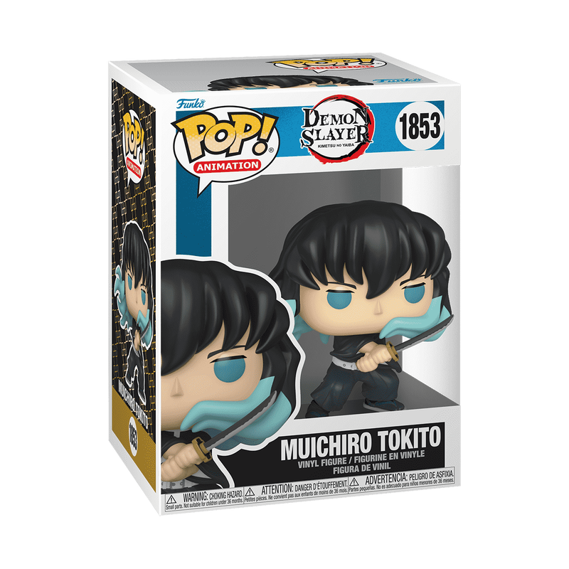 Muichiro Tokito Demon Slayer Funko Pop Packaging
