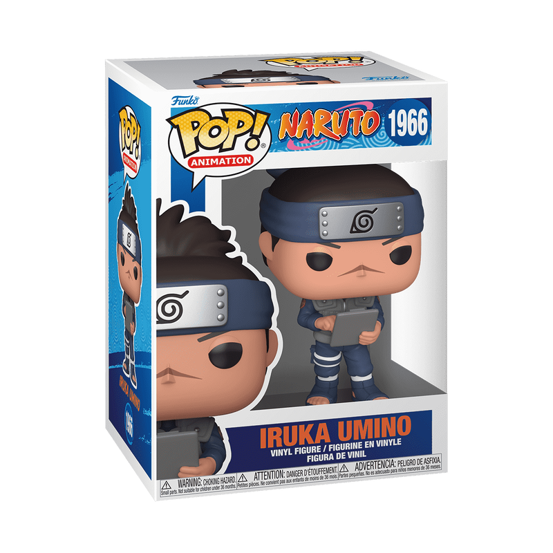 Iruka Umino Funko Pop! #1966 stock photo in-box from Naruto