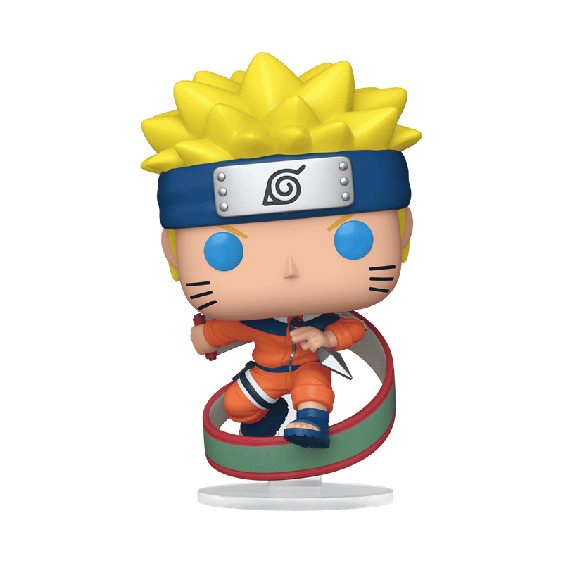 Naruto Naruto Uzumaki Funko Pop Figure Holding Scroll and Kunai