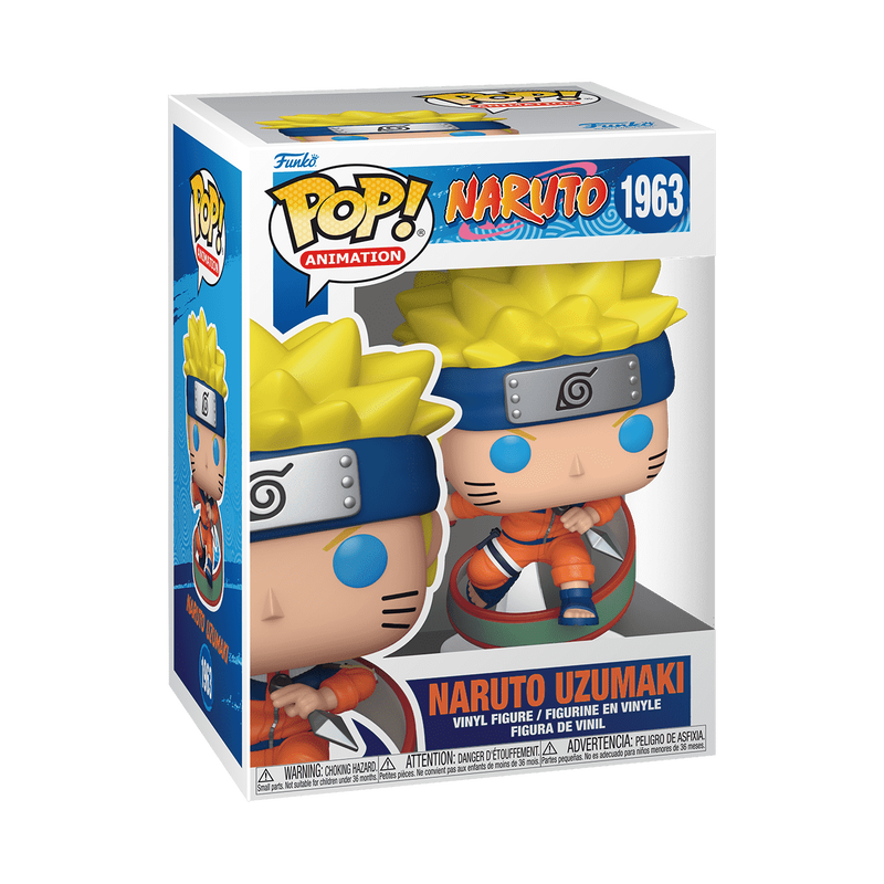Naruto Uzumaki with Scroll Funko Pop! #1963 stock photo in-box from Naruto