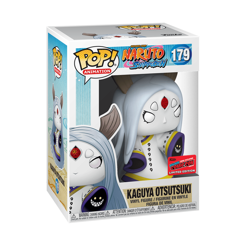 Kaguya Otsutsuki Funko Pop! #179 New York Comic Con Limited Edition Exclusive stock photo in-box from Naruto Shippuden
