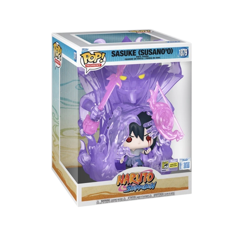 Sasuke (Susano'o) Funko Pop! #1879 2025 San Diego Comic Con Summer Convention Official Exclusive stock photo in-box Naruto Shippuden