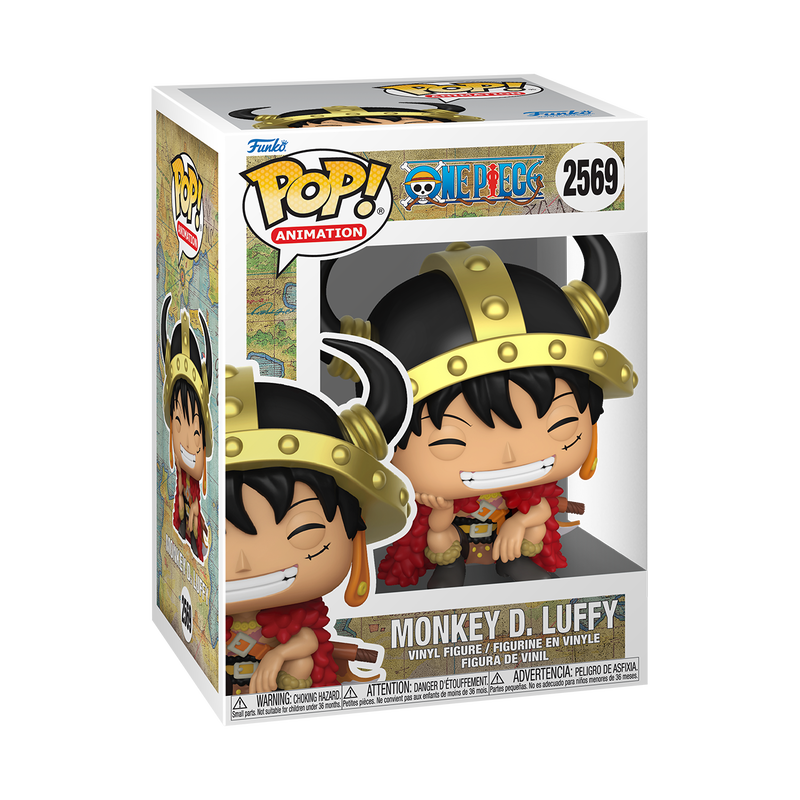 Monkey D. Luffy with Helmet Funko Pop! #2569 stock photo in-box from One Piece