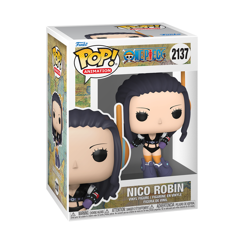 Nico Robin Funko Pop! #2137 Egghead Arc in box packaging from One Piece