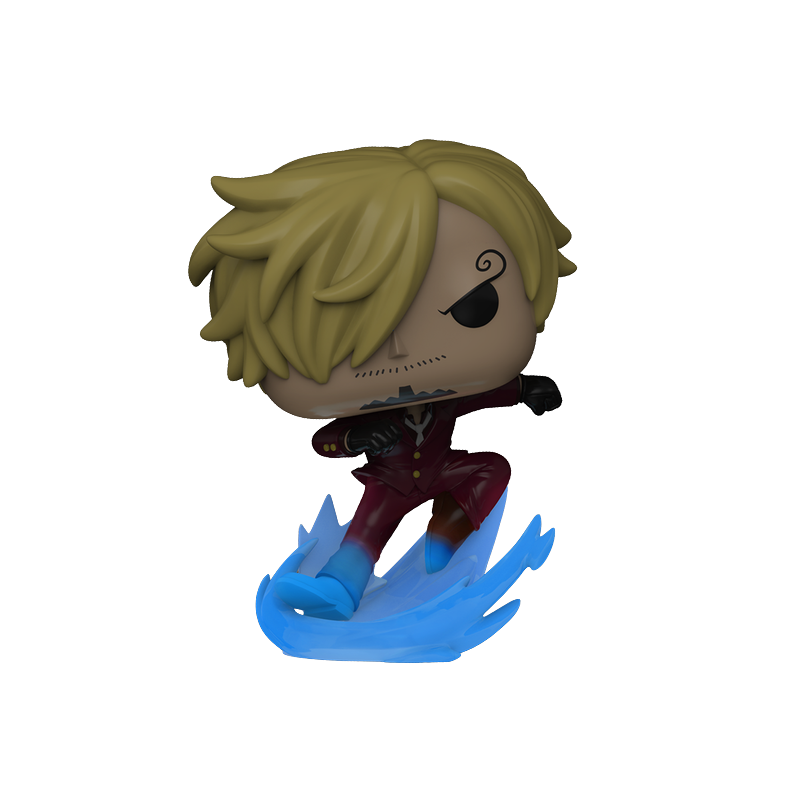 Sanji Raid Suit Funko Pop! #2346 Exclusive Glow glow-in-the-dark stock photo out-of-box from One Piece