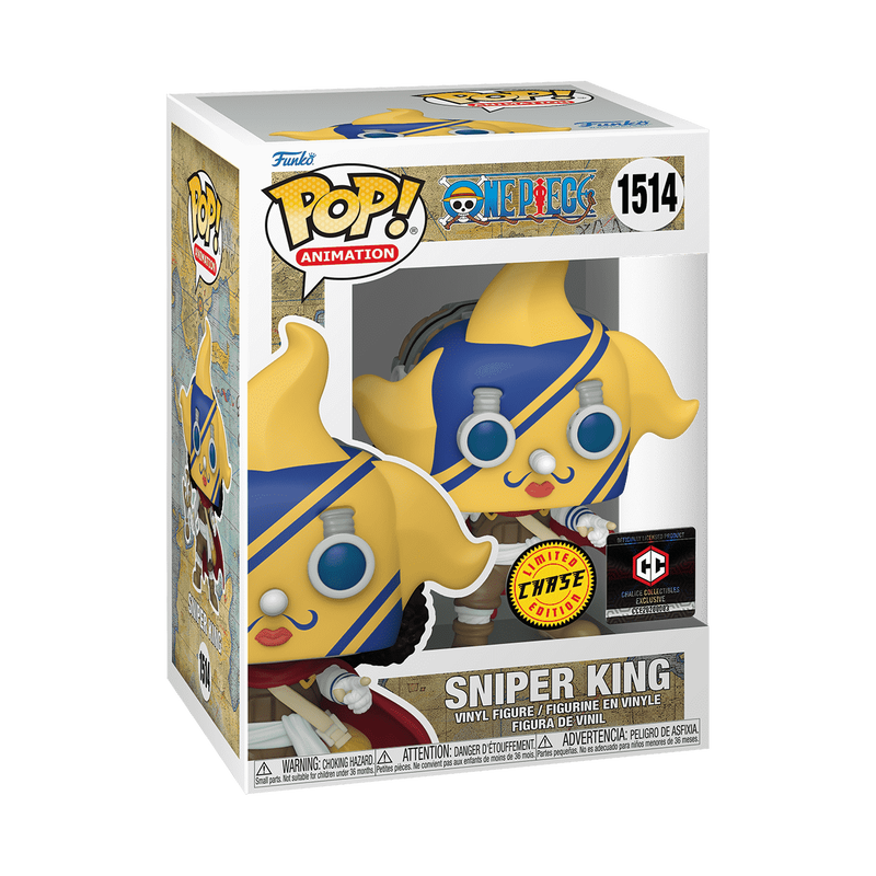 Sniper King Funko Pop! #1514 Chase Chalice Collectibles Exclusive stock photo in-box from One Piece
