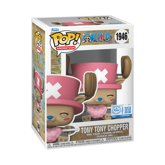 Tony Tony Chopper Funko Pop! #1946 Exclusive stock photo in-box from One Piece