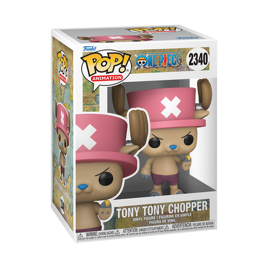 Tony Tony Chopper with Rumble Ball Funko Pop! #2340 stock photo in-box One Piece