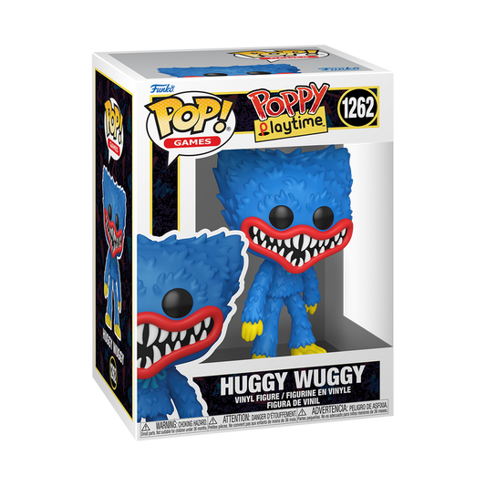Huggy Wuggy Funko Pop! #1262 stock photo in-box from Poppy Playtime