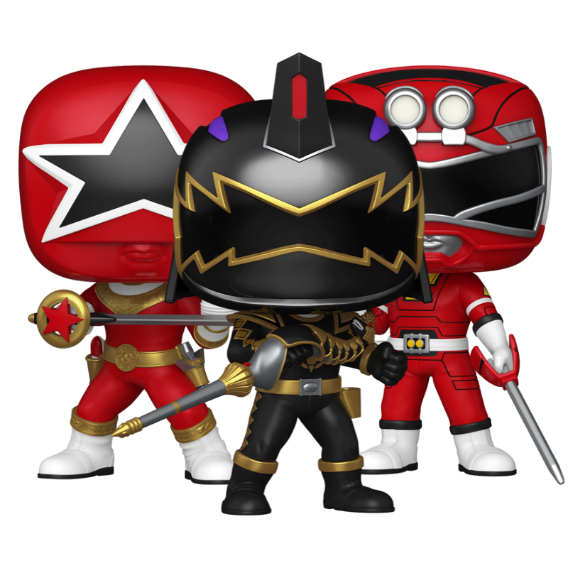 Power Rangers Turbo Duno Thunder Zeo Funko Pop Figure Set