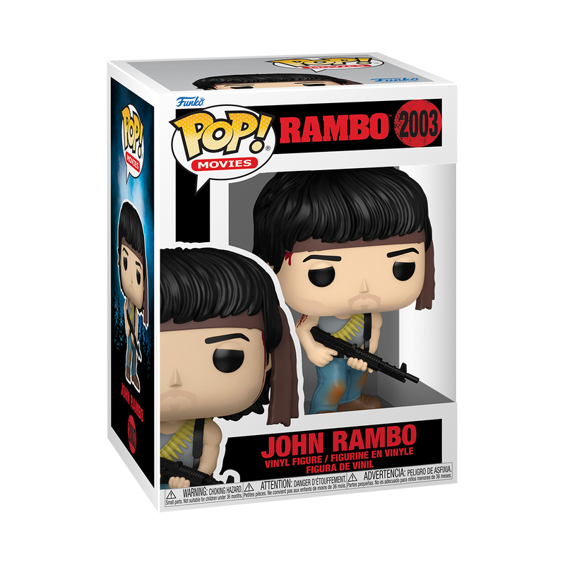 John Rambo Funko Pop! #2003 stock photo in-box Rambo